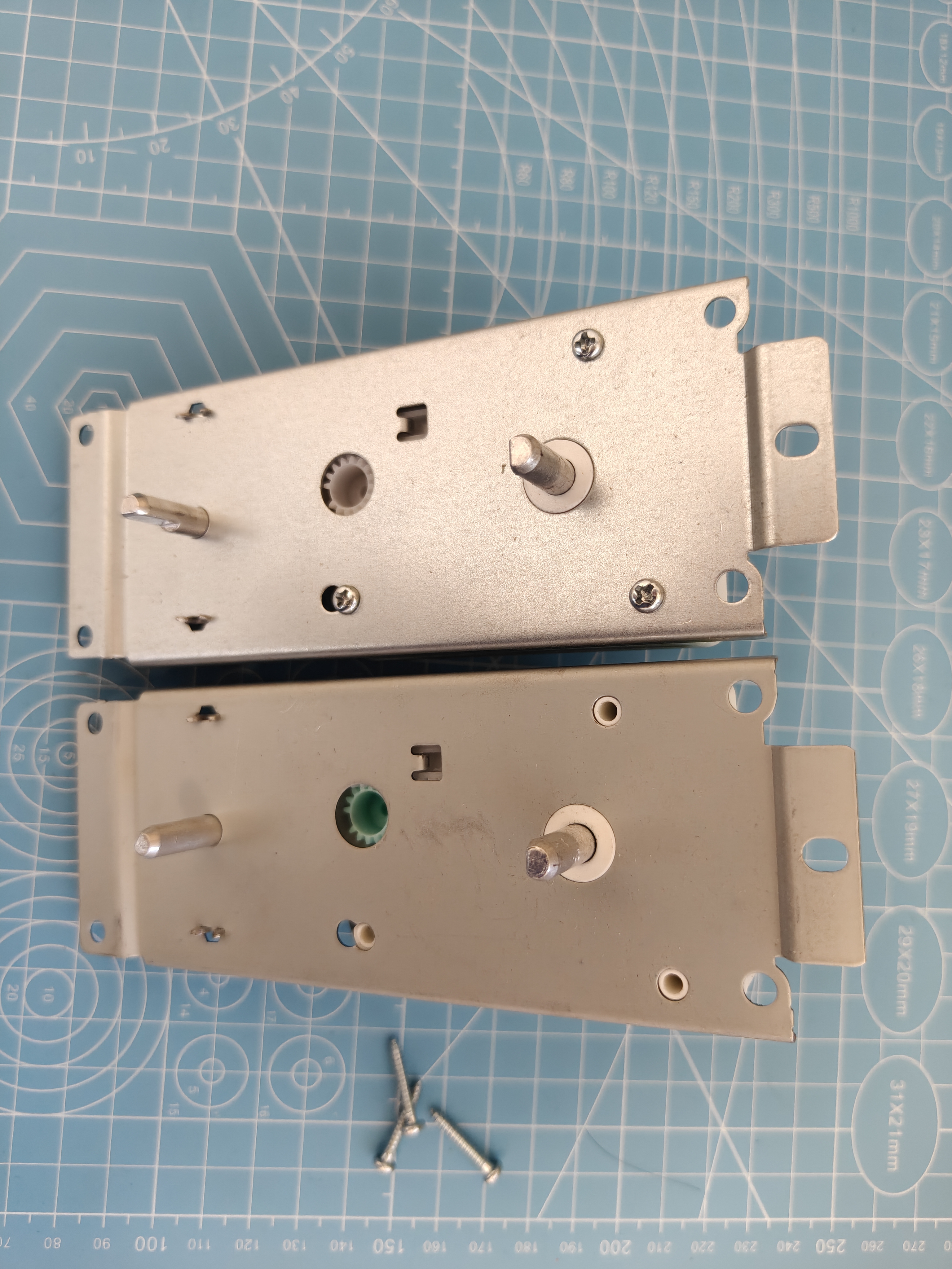 机械式计时器前面板